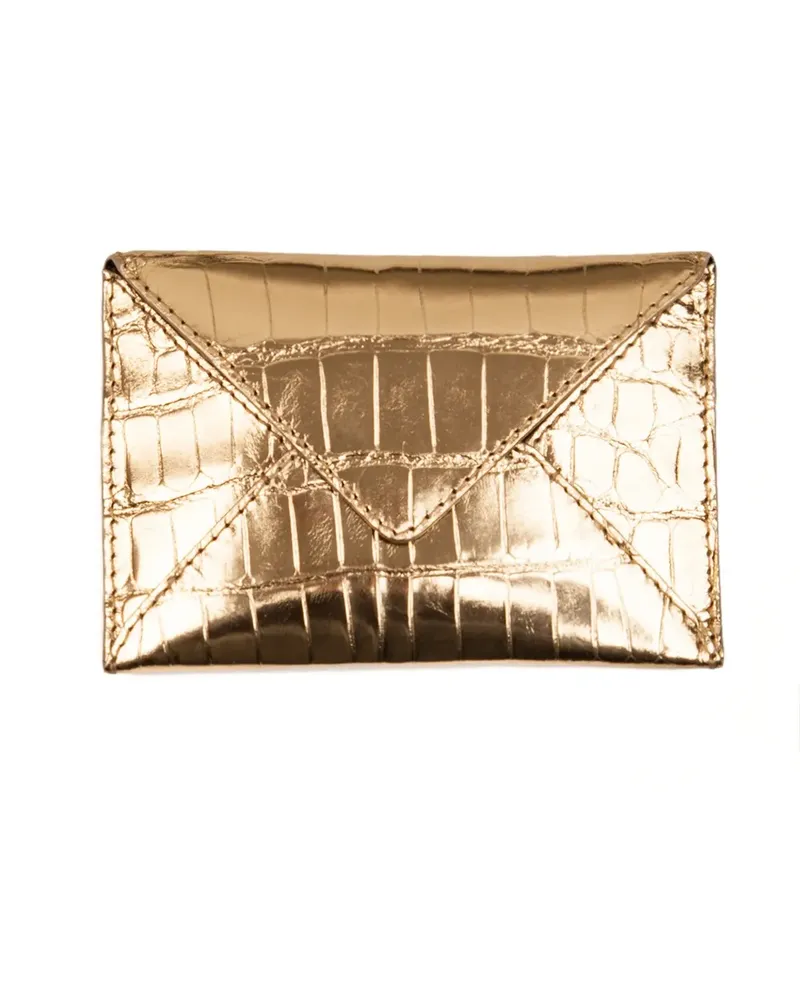 L'Eclaireur Envelope' purse - Gold Gold