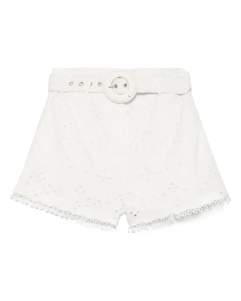 Hemant & Nandita Adya Shorts - Weiß Weiß