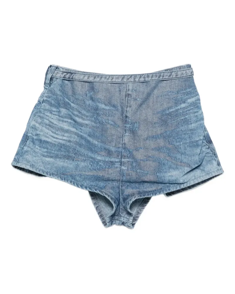 Diesel Texturierte Shorts - Blau Blau