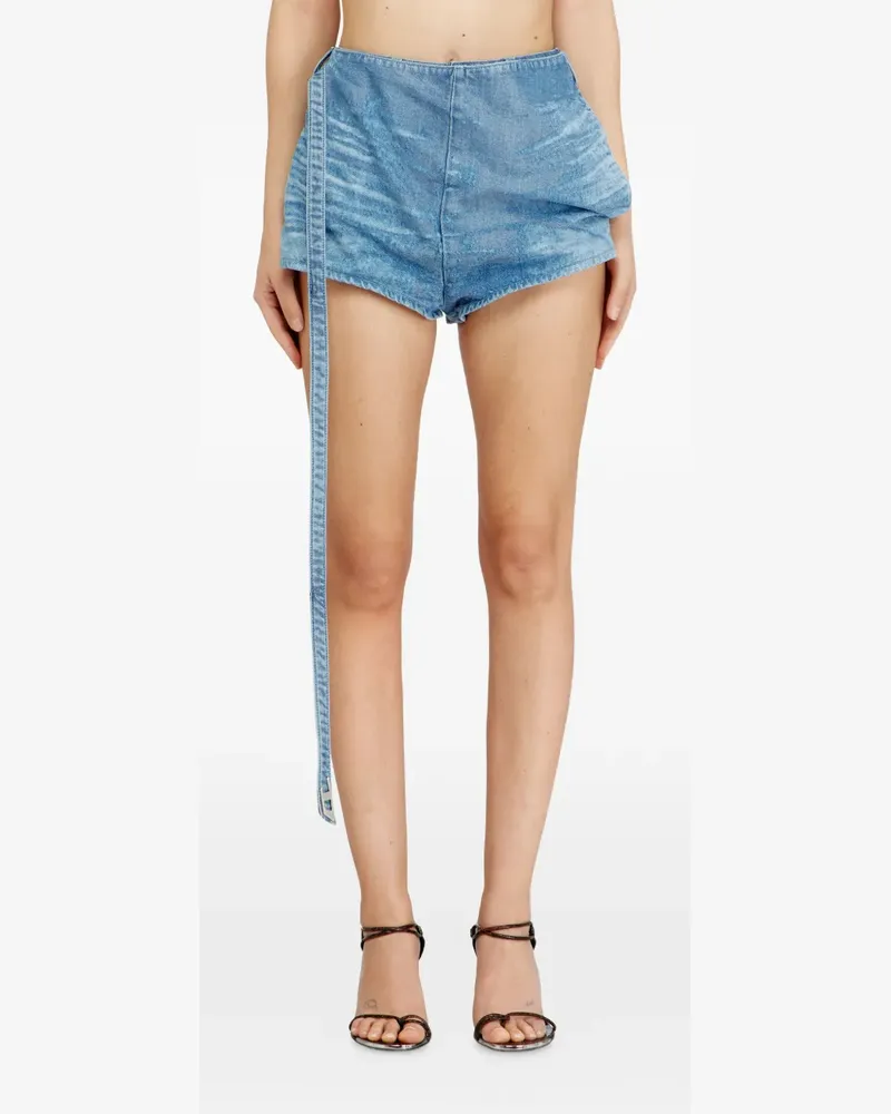 Diesel Texturierte Shorts - Blau Blau