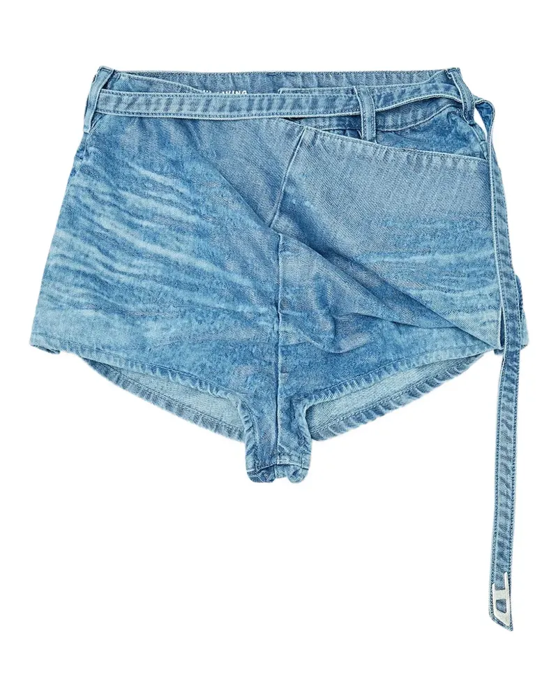 Diesel Texturierte Shorts - Blau Blau