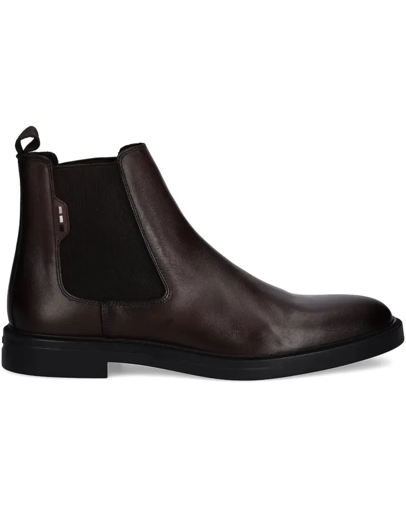 HUGO BOSS Chelsea-Boots mit Lasche - Braun Braun