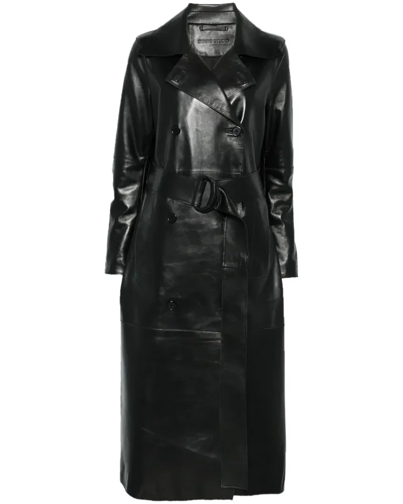 STAND Paris Mantel - Schwarz Schwarz