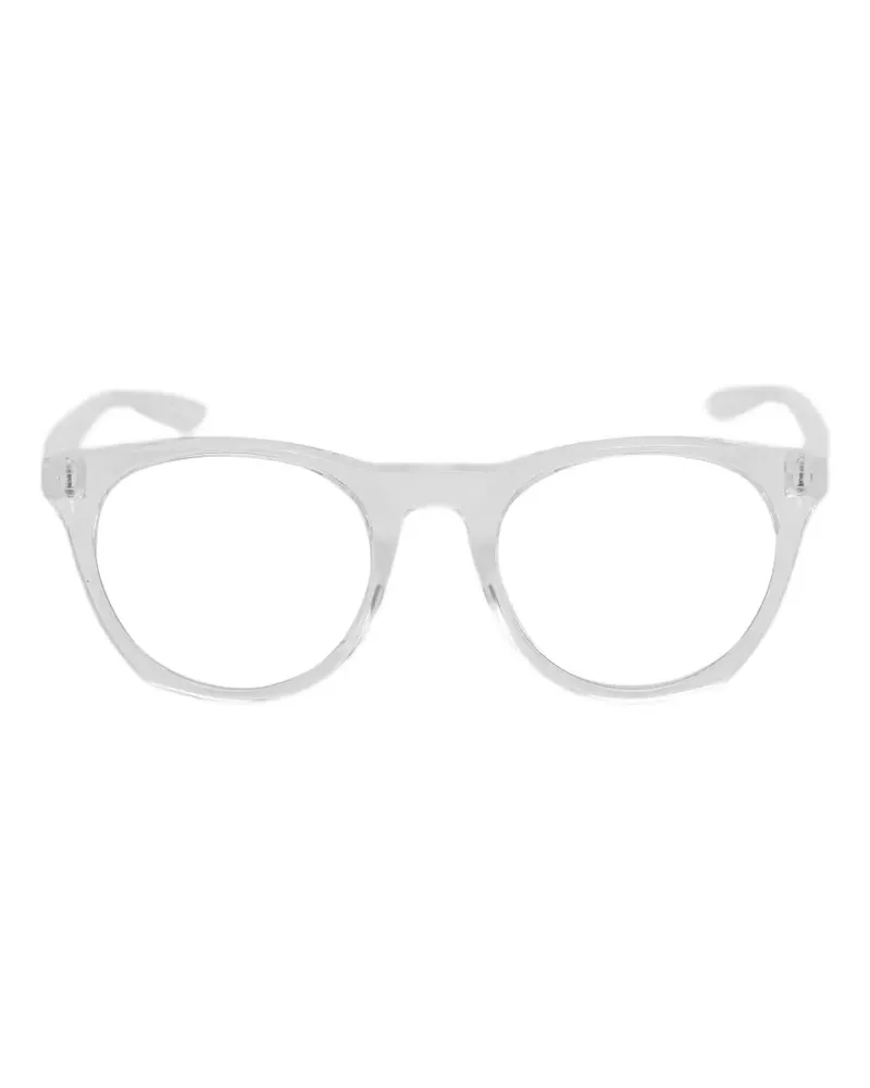 Nike Runde Essential Horizon Sonnenbrille - Weiß Weiß