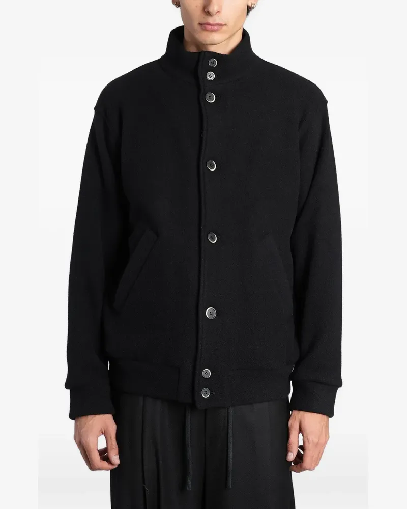 BARENA Caopian Jacke mit Stehkragen - Schwarz Schwarz
