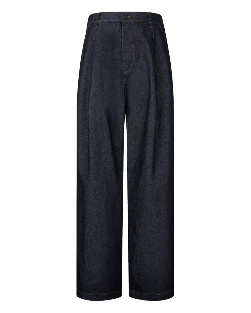 STUDIO TOMBOY Jeans mit Falten - Blau Blau