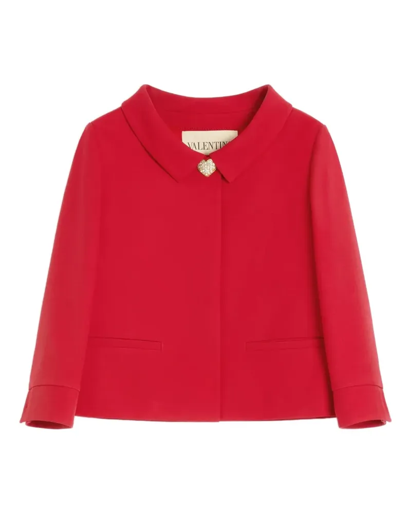 Valentino Garavani Crepe Couture Jacke - Rot Rot
