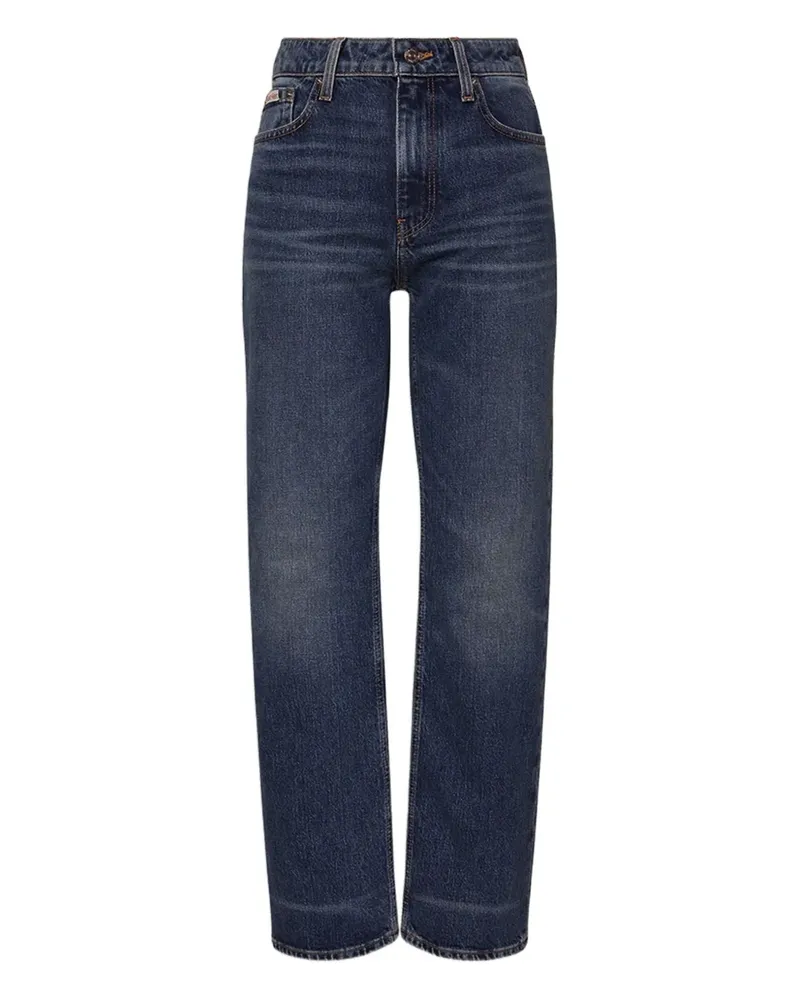 Calvin Klein Jeans mit Logo-Patch - Blau Blau