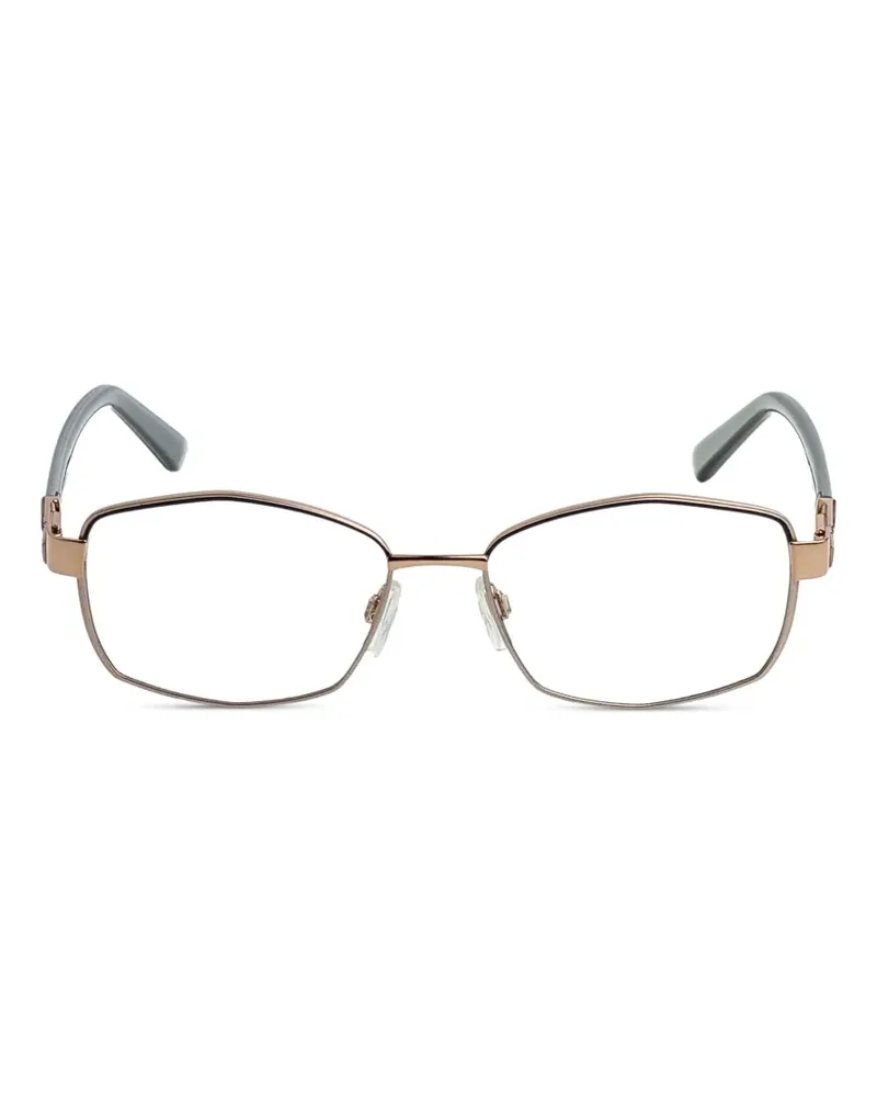 CAZAL 1292 geometric-frame glasses - Silber Silber