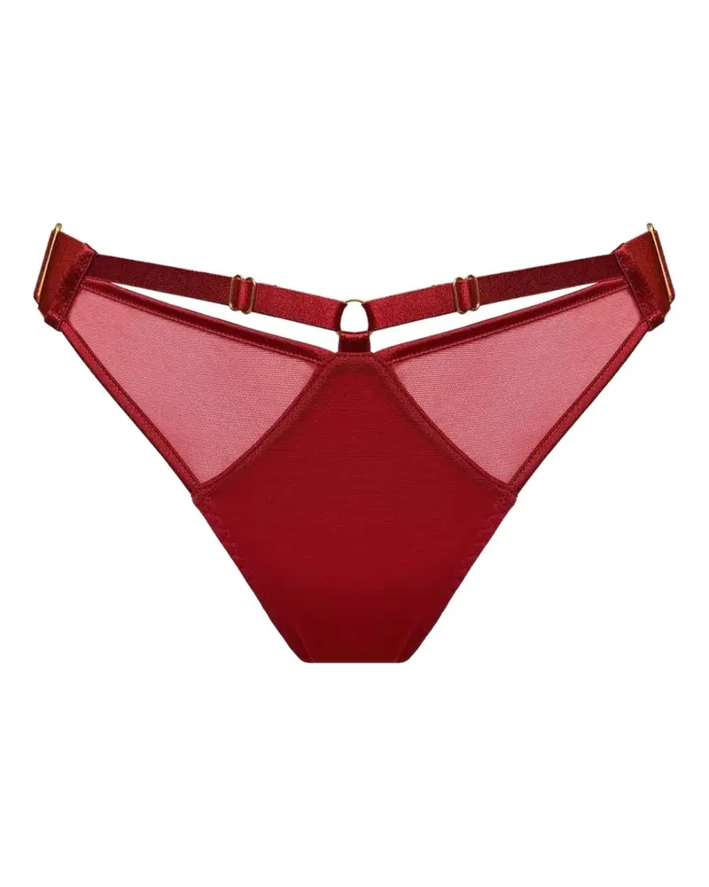 Bordelle Signature Slip mit verstellbarem Riemen - Rot Rot