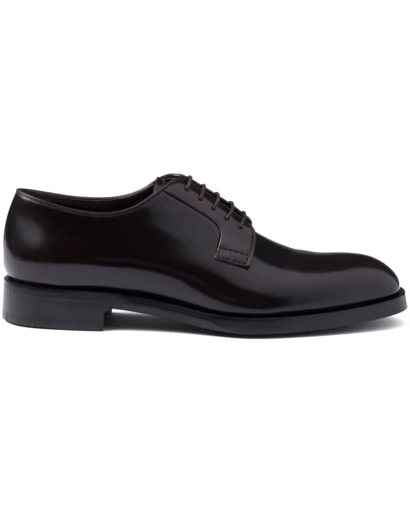 Prada Klassische Schnürschuhe - Schwarz Schwarz