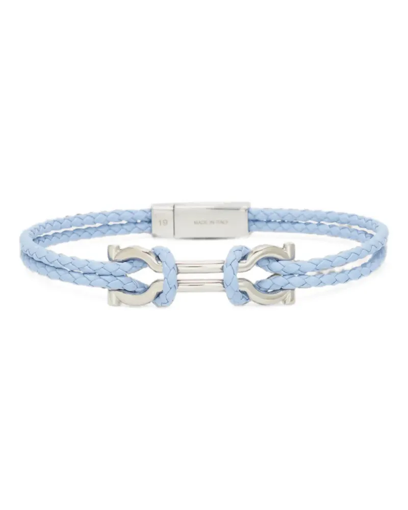 Ferragamo double Gancini bracelet (20cm) - Blau Blau