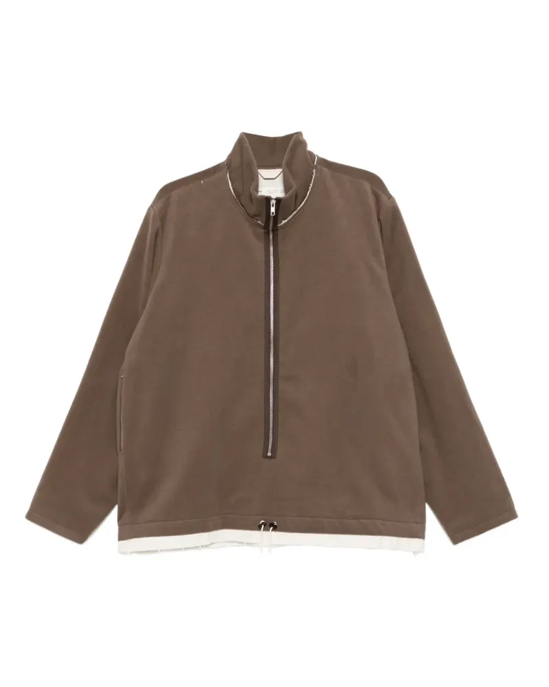 Camiel Fortgens Jacke mit Kordelzug - Braun Braun