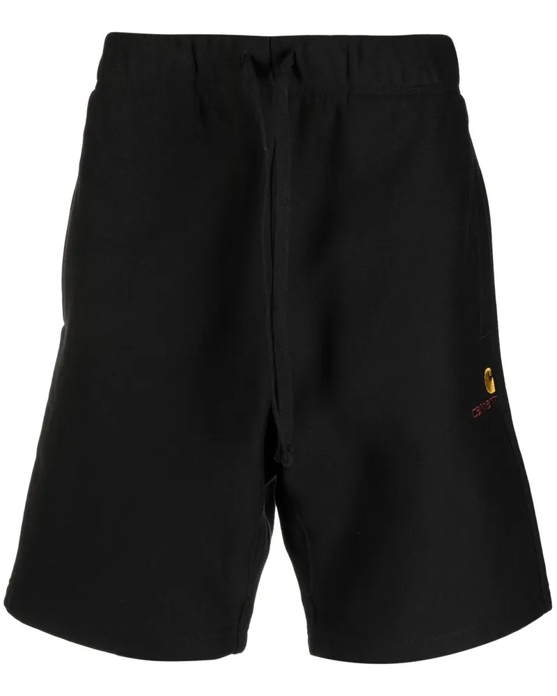 Carhartt WIP Shorts mit Kordelzug Schwarz