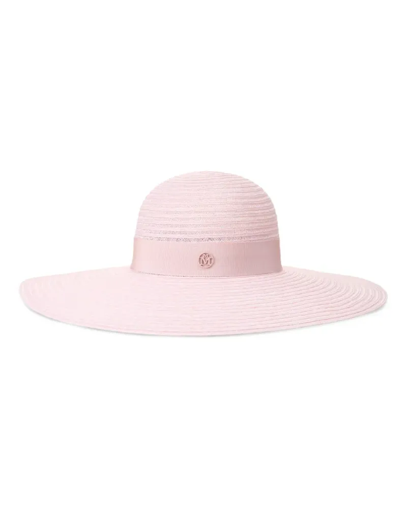 Maison Michel Klassischer Strohhut - Rosa Rosa