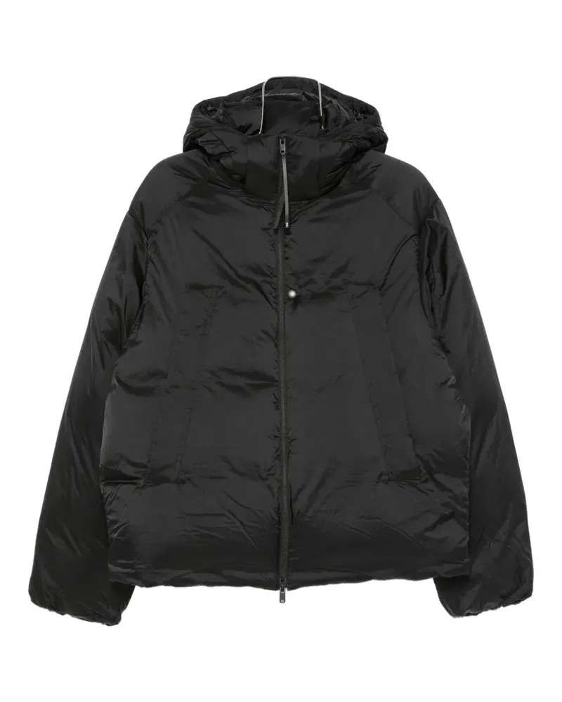 Y-3 hooded puffer jacket - Schwarz Schwarz