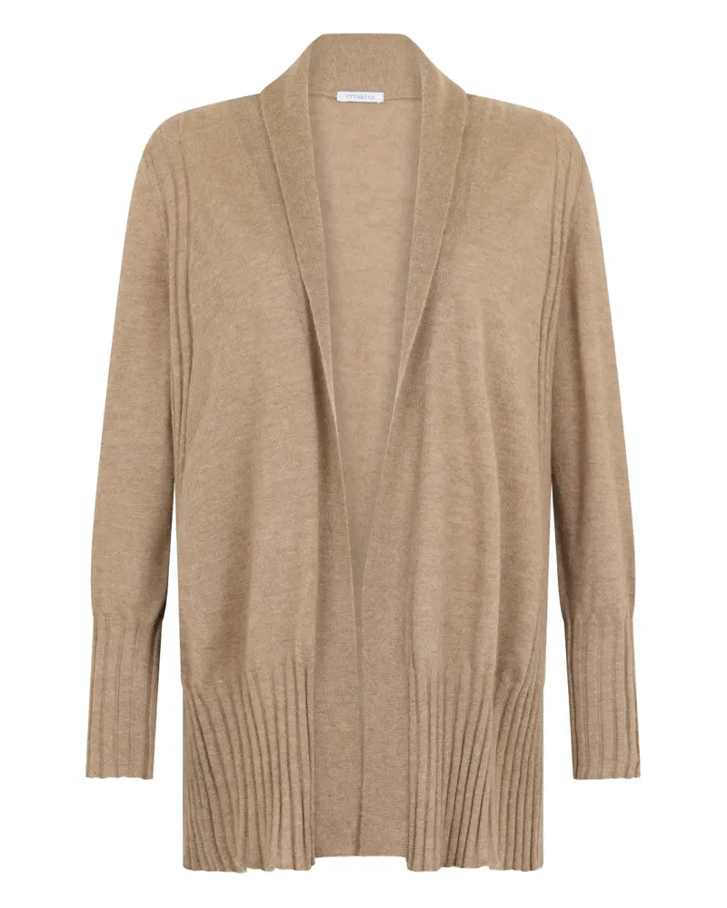 Malo open-front cardigan - Nude Nude