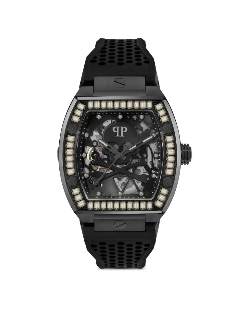 Philipp Plein The Skeleton 44mm - Schwarz Schwarz