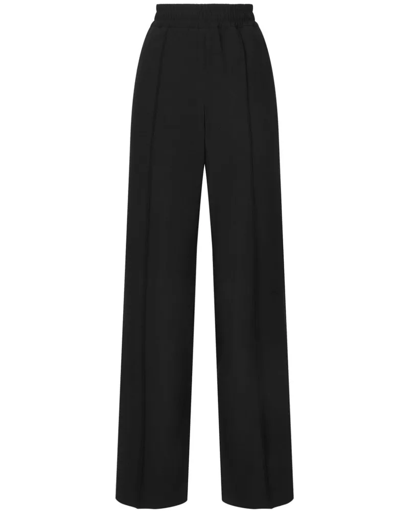 Dolce & Gabbana Hose mit Bügelfalten - Schwarz Schwarz