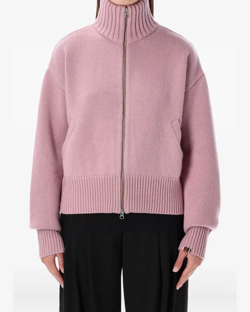 extreme cashmere Pullover mit Reißverschluss - Rosa Rosa