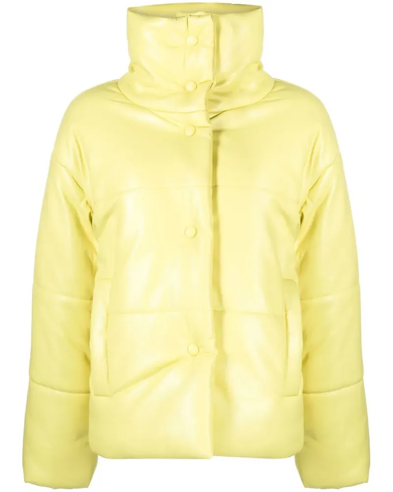 Nanushka Windbreaker im Oversized-Look - Gelb Gelb