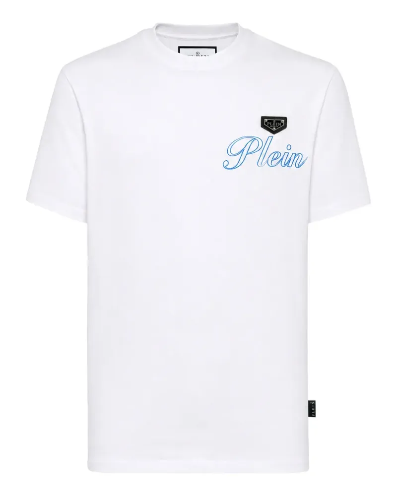 Philipp Plein T-Shirt mit Logo-Print - Weiß Weiß
