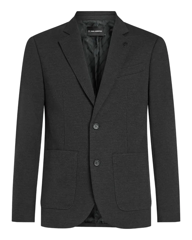 Karl Lagerfeld Klassisches Sakko - Grau Grau
