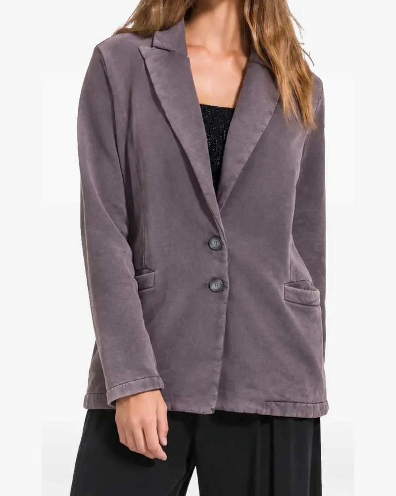 Deha notched-lapel button-fastening blazer - Braun Braun
