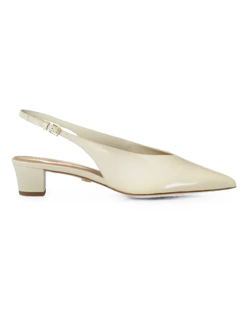 Veronica Beard Pamela leather pumps - Nude Nude