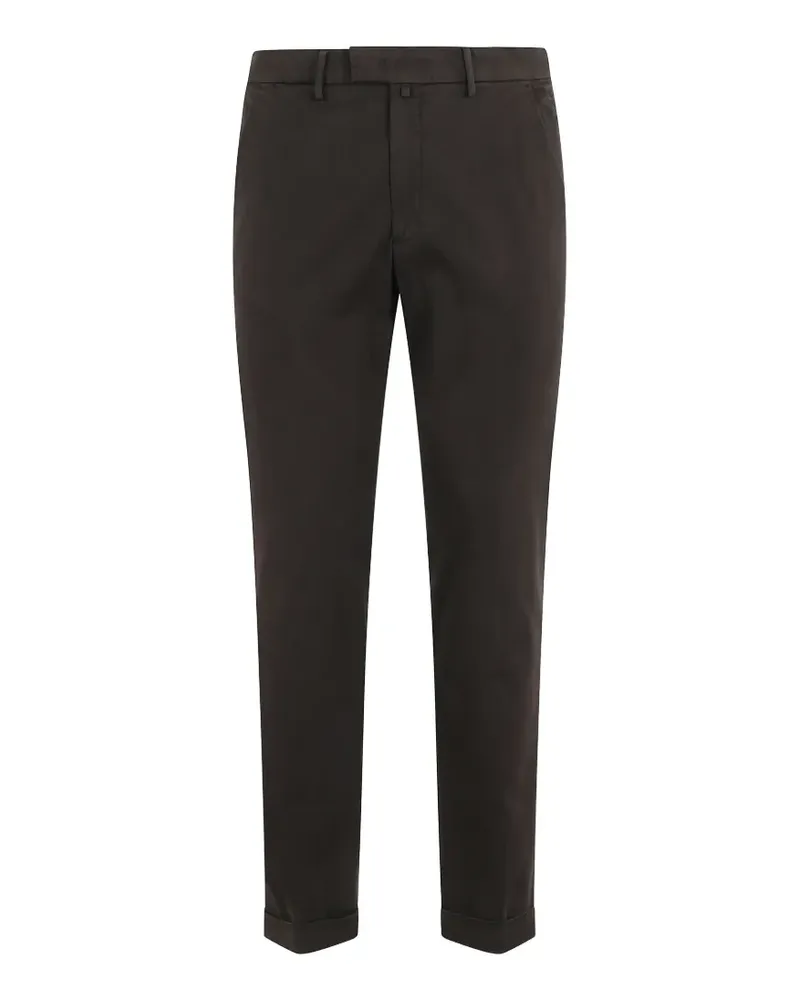 Briglia 1949 turn-up cuff trousers - Braun Braun