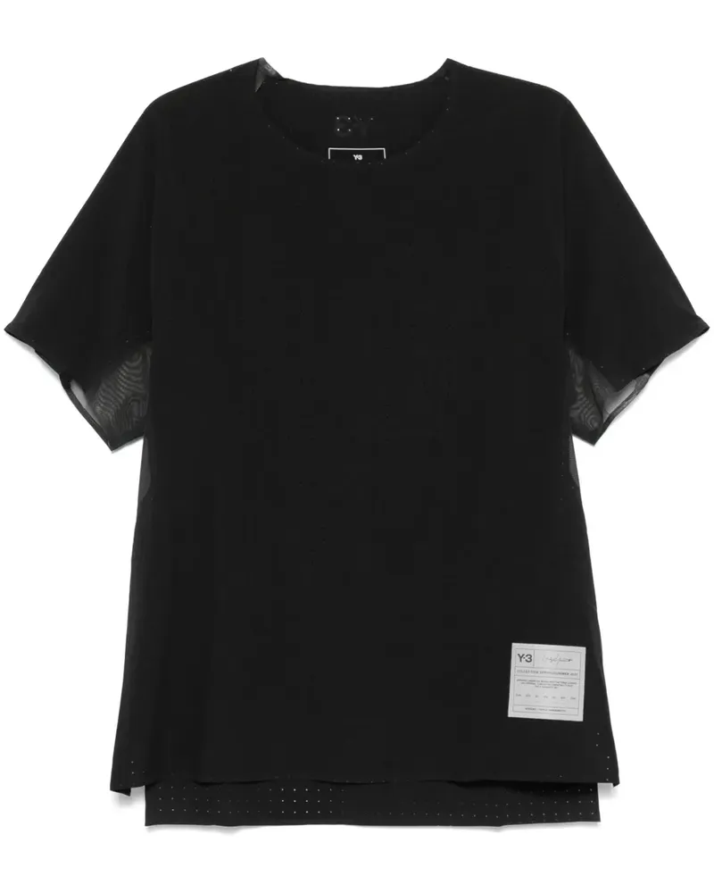 Y-3 Kurzärmeliges T-Shirt - Schwarz Schwarz