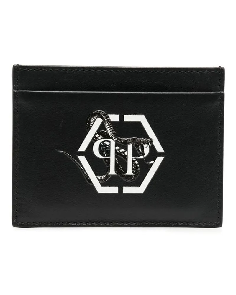 Philipp Plein French Kartenetui - Schwarz Schwarz