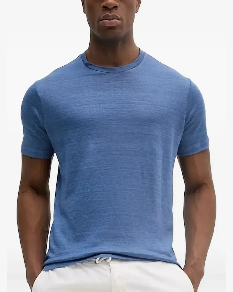 Paul & Shark T-Shirt mit Rundhalsausschnitt - Blau Blau