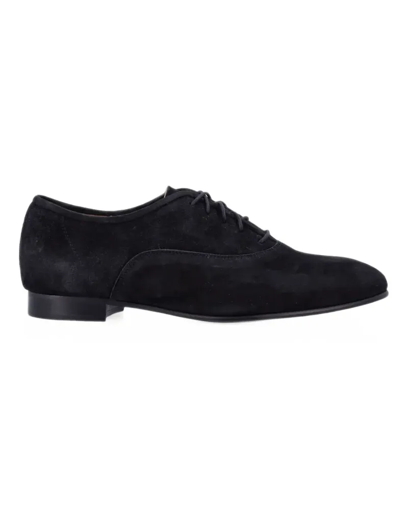 Pedro Garcia Gerta Oxford-Schuhe aus Wildleder - Schwarz Schwarz