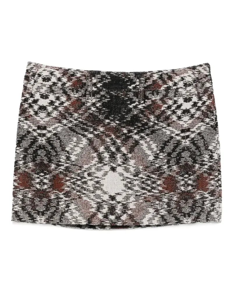 Missoni Minirock mit Print - Braun Braun