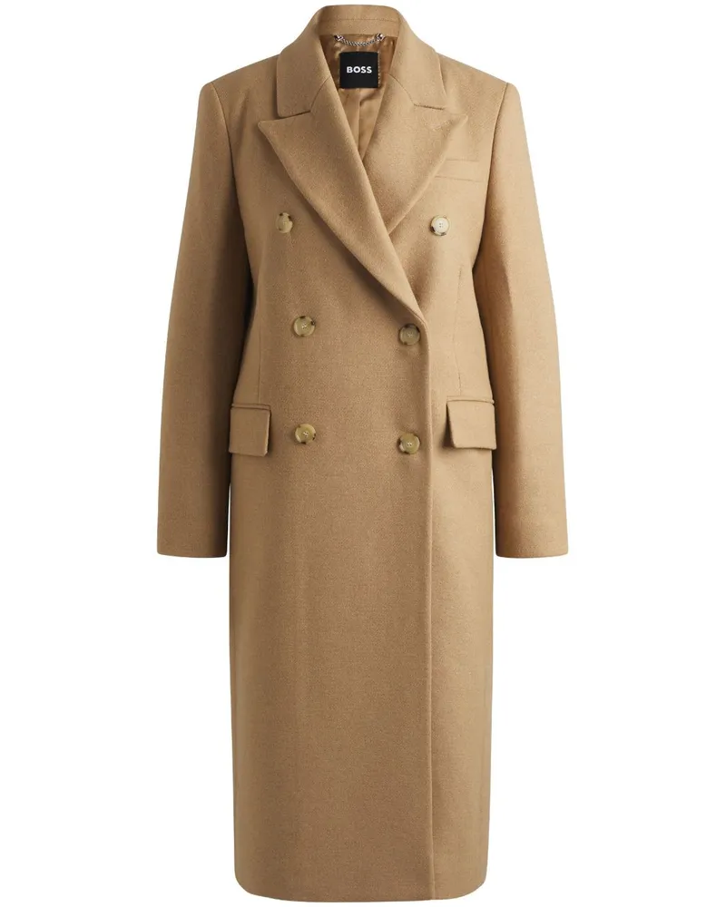HUGO BOSS Klassische Cabanjacke - Braun Braun