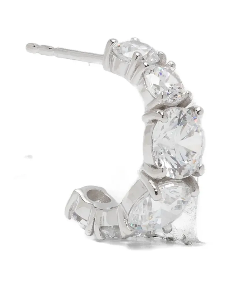 Completedworks crystal-embellishment earrings - Silber Silber