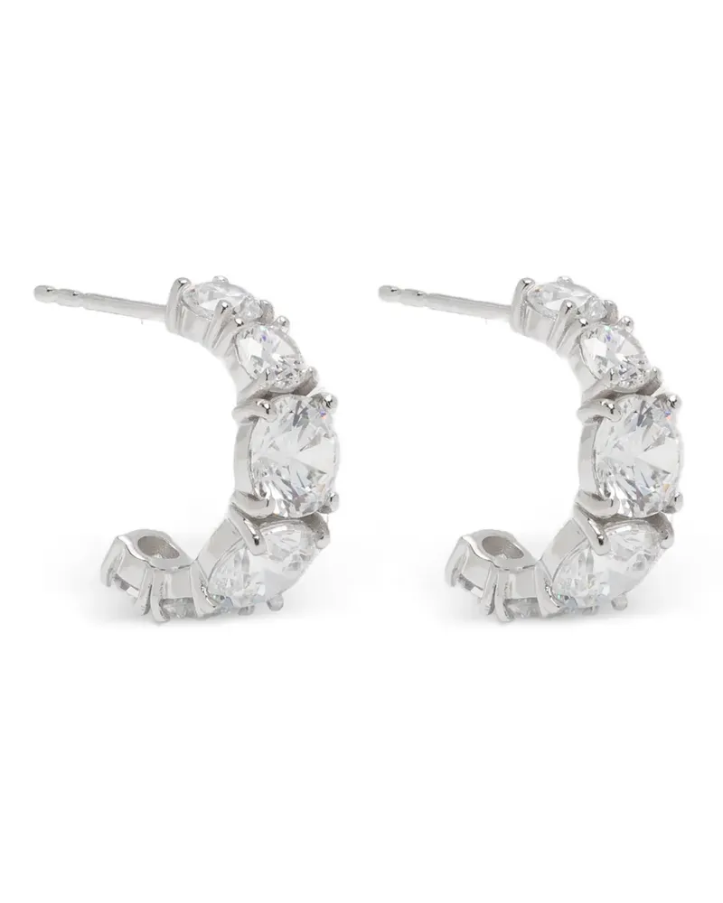 Completedworks crystal-embellishment earrings - Silber Silber