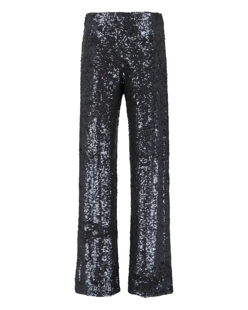 P.A.R.O.S.H. P.A.R.O H. Hose mit Pailletten - Schwarz Schwarz