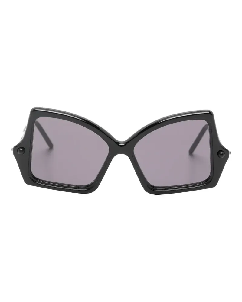 KUBORAUM Maske P30 geometric-frame sunglasses - Schwarz Schwarz
