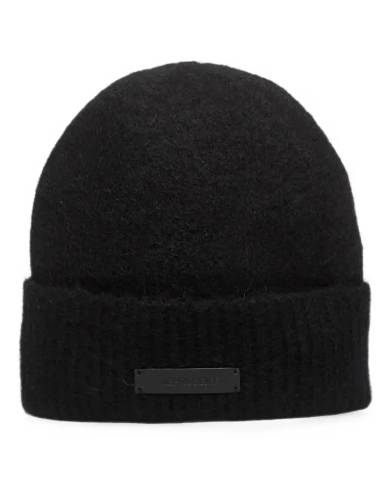 REPRESENT Vandal logo-plaque beanie hat - Schwarz Schwarz