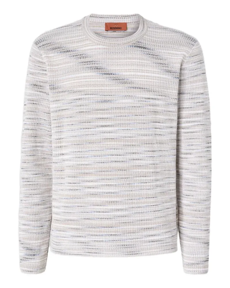 Missoni crew-neck sweater - Weiß Weiß