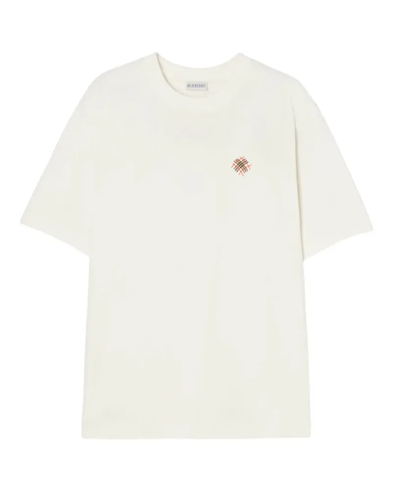 Burberry T-Shirt mit Logo - Nude Nude