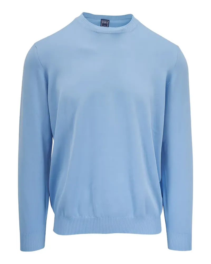 Fedeli Argentina crew-neck sweater - Blau Blau