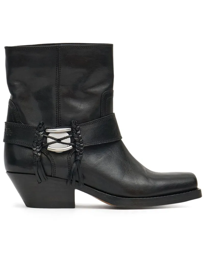 Isabel Marant Akson Gaucho Stiefel 40mm - Schwarz Schwarz