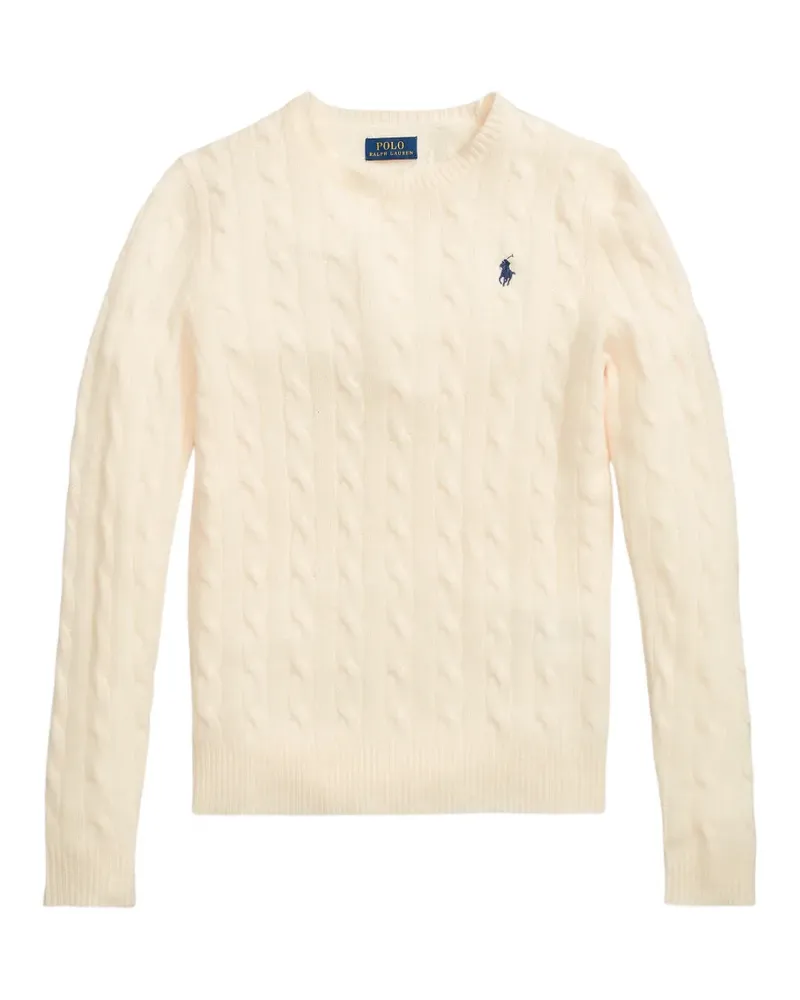 Ralph Lauren Pullover mit Zopfmuster - Nude Nude