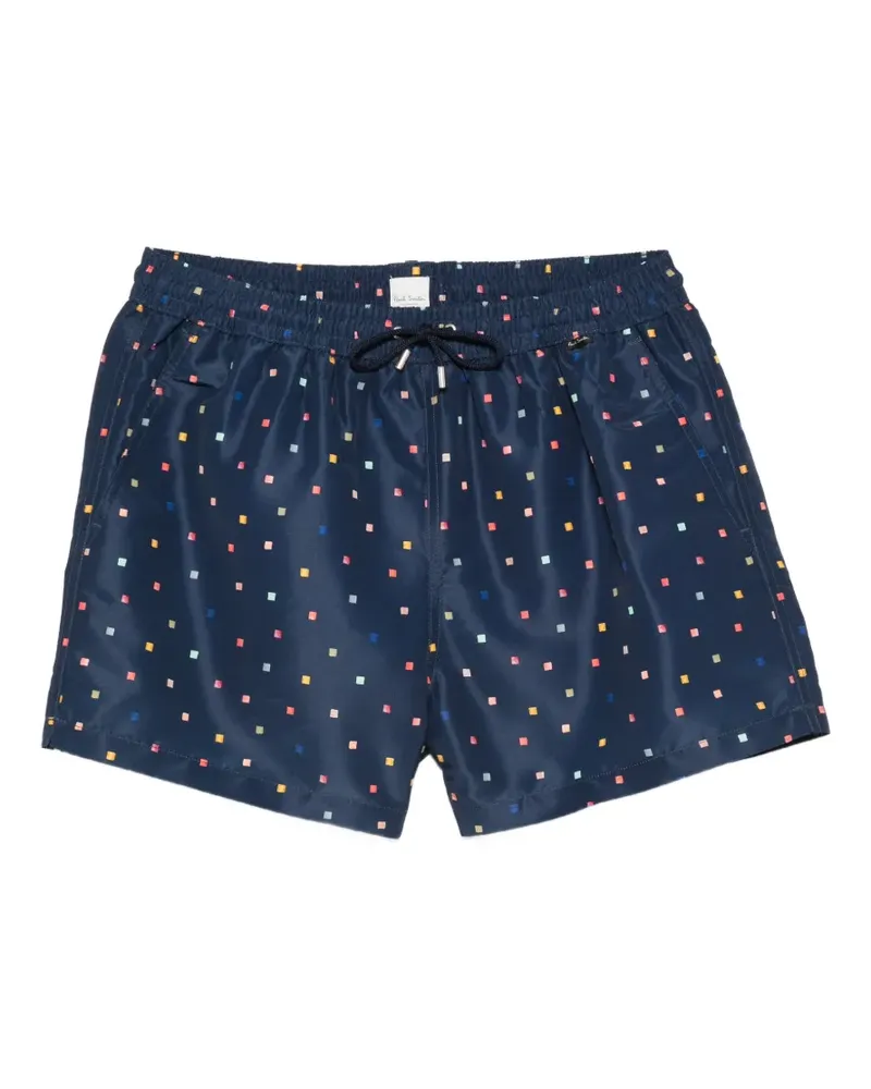 Paul Smith Badeshorts mit Print - Blau Blau