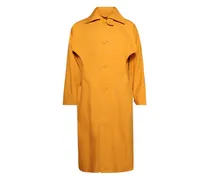 Mantel mit Gürtel - Orange