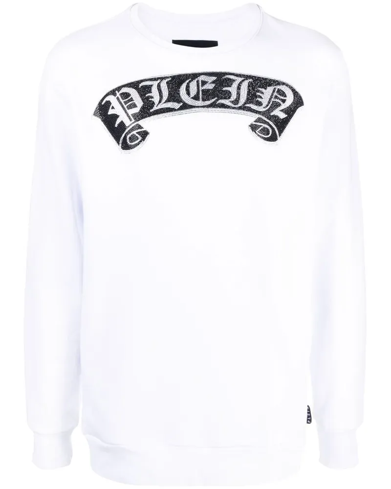 Philipp Plein Gothic Plein Sweatshirt - Weiß Weiß