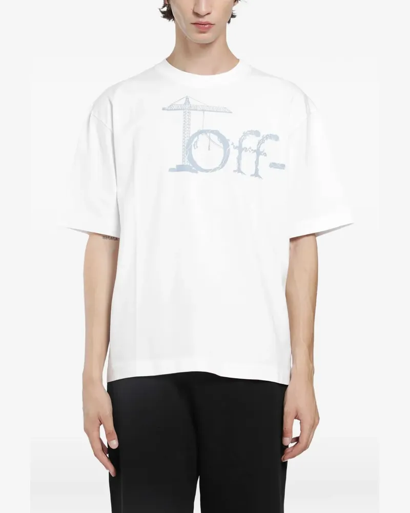 OFF-WHITE City Nature Skate T-Shirt - Weiß Weiß